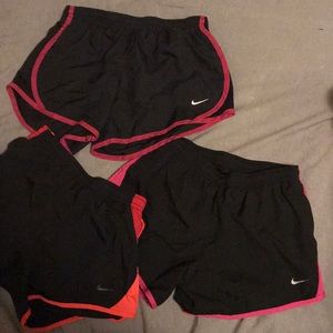 $7 each or $21 for all nike shorts